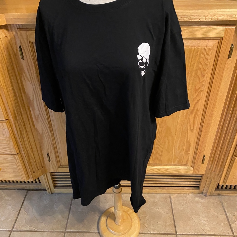 Chicyea 2XL Men's Livereid Crewneck It Is Skull What It Is Print T-Shirt 2XL